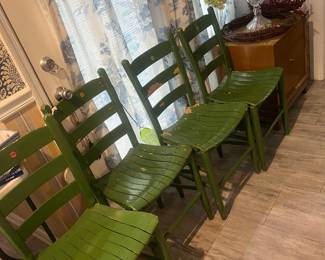 Vintage kitchen chairs