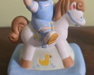 Joyland Hand-Painted Fine Porcelain Musical Figurine