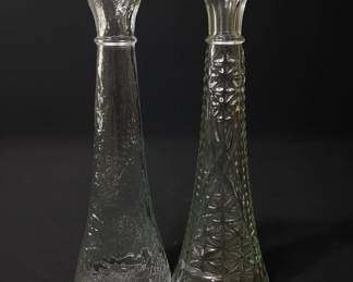 Anchor Hocking "Stars and Bars" Bud Vase