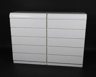 Signature Design by Ashley Onita 5-Drawer Chest of Drawers (Set of 2)