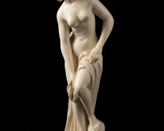 A. Santini "The Bather" Figurine