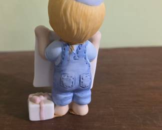 Enesco Country Cousins Boy with Horse Drawing Figurine