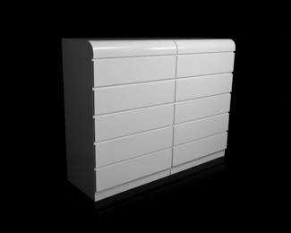 Signature Design by Ashley Onita 5-Drawer Chest of Drawers (Set of 2)