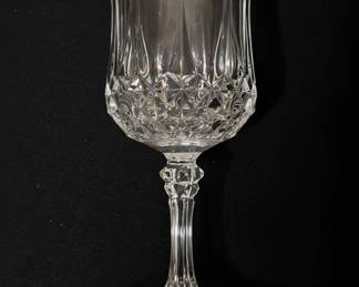 Cristal D'Arques 'Longchamp' Cut Crystal Wine Glasses (large)