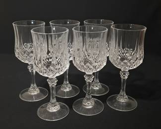 Cristal D'Arques Longchamp Crystal Wine Glasses (small)