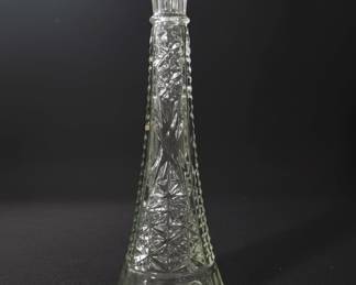 Anchor Hocking "Stars and Bars" Bud Vase