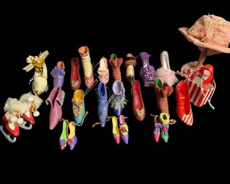 Whimsical Miniature Shoe Fashion Accessory Collection