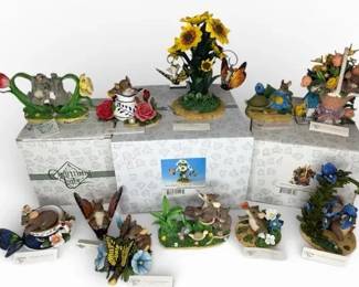 Charming Tails Spring Garden Lot 11 Figures Silvestri Cattail 3 Special Editions