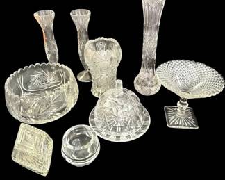 Assorted Cut Crystal Decorative Collection I