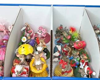 Large Charming Tails Figurine Collection by Dean Griff Seasonal, Holiday  Themed Mice