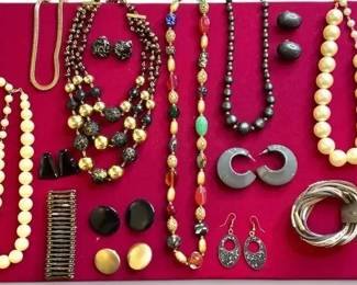 Mixed Vintage Costume Jewelry