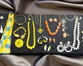 Vintage Napier, Sara Coventry Trifari Costume Jewelry