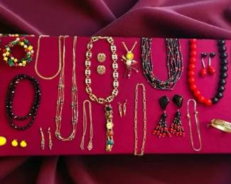 Monet and Assorted Costume Jewelry