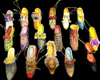 ADG Decorative Miniature Shoe Ornament Collection