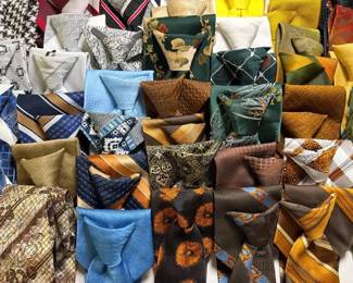 Mens Vintage Ties Including Neiman Marcus  Damon Silk