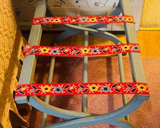 Vintage Suitcase Stand