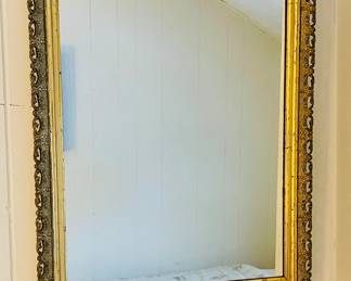 Rectangular Giltwood Mirror 