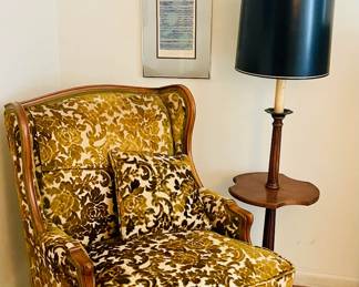 MCM Chair/Floor Lamp 