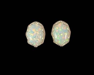 14k Gold/Opal Earrings