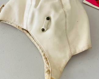 Military Aviator Helmet Flight Cap - Circa 1940