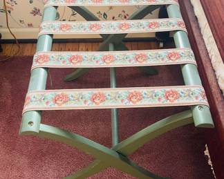 Vintage Suitcase Stand 