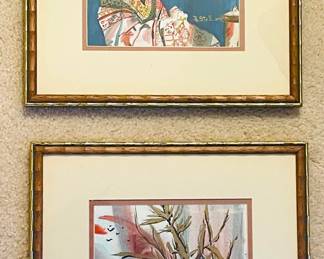 Watercolor-Gauche Paintings 