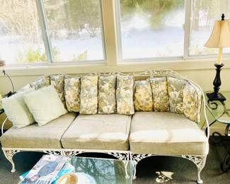 Wrought-Iron Sofa