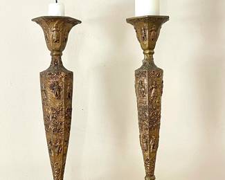 Dutch Candlestick Holders