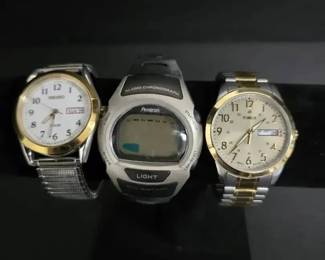 MA101Seiko, Timex And Armitron Watches