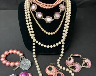 CT173Pink Pearlescent Jewelry