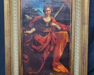 CT177St. Catherine Of Alexandria Print
