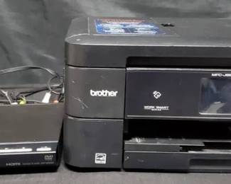 CT287Inkjet Printer And DVD Player 