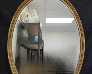 CT180Vintage Oval Mirror