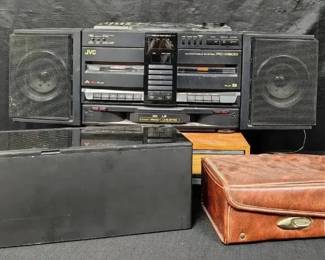 CT276JVC CD, tape  radio mystery lot