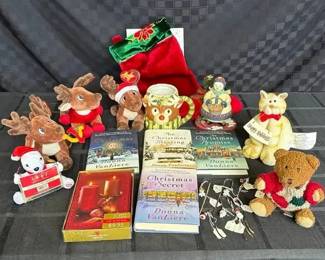 CT299Christmas Books Stuffed Animals And More