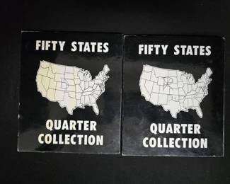 MA108Fifty state quarter collection