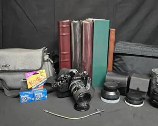 CT227Cannon A1 Camera and More