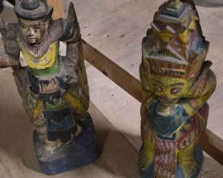 Pair of Antique Indian sculptures