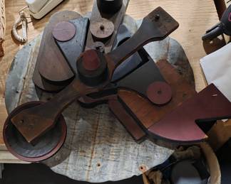 Mid century assemblage sculpture.