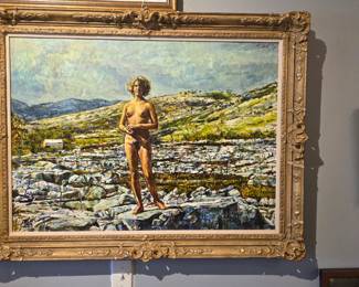 Great 89a painting in Richaes Tobey frame.