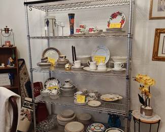 Christmas dishes, china