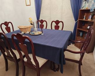 Dining Table, 6 chairs