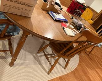 Dutch Style Table & Chairs $100