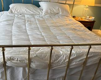 Brass King Size Bed
$400
