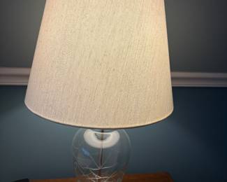 Vintage Glass Lamp
$50