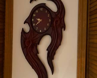 Wood Wall Clock 
$50