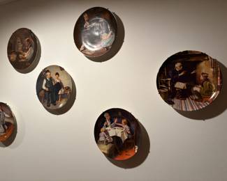Norman Rockwell Plates 
$8 Each 