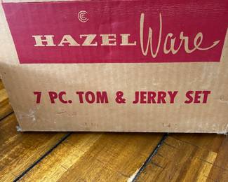 Tom & Jerry Punch Bowl Set