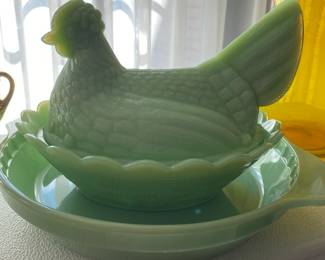 Jadeite Hen