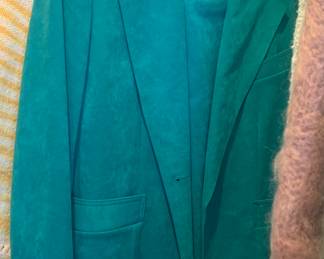 Vintage Ultra Suede suit.